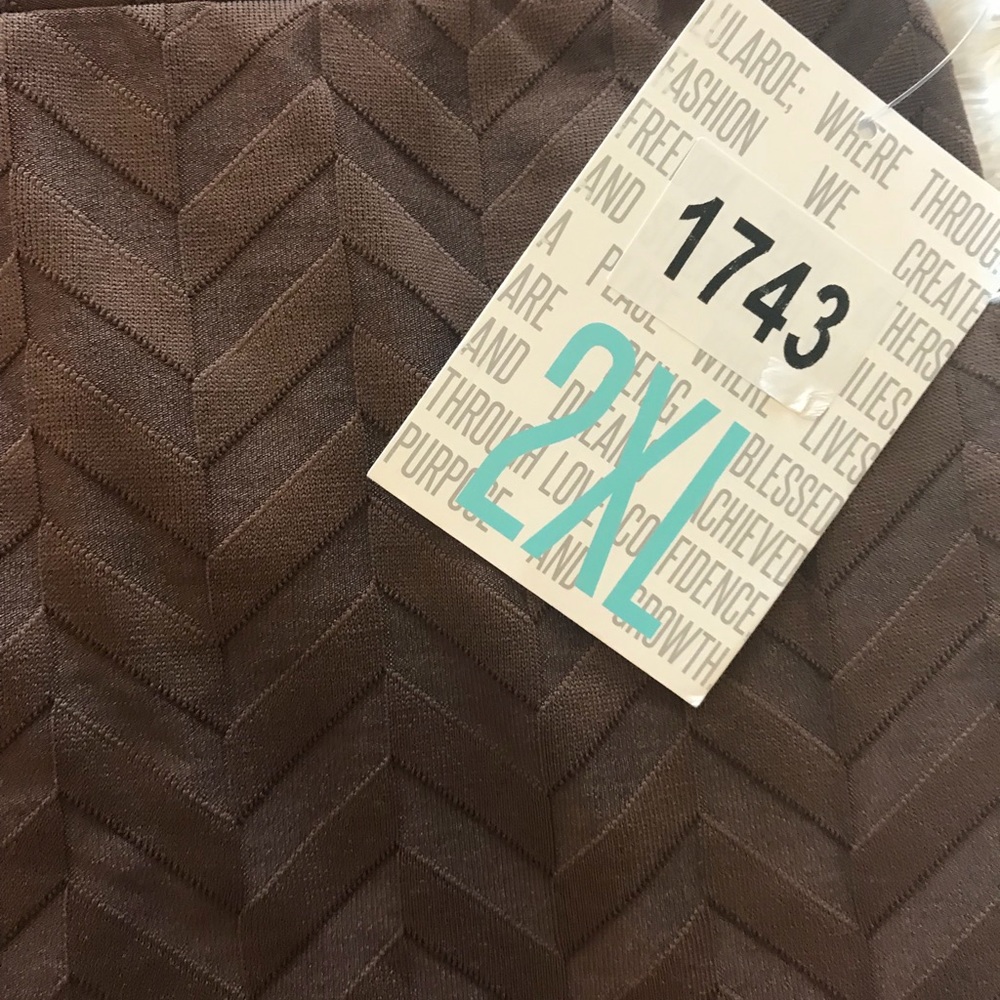2XL LULAROE CASSIE SKIRT- SOLID COLOR - NWT